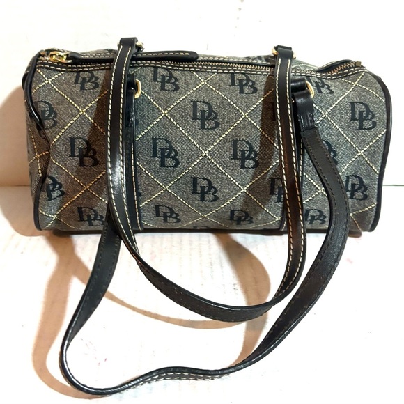Dooney bourke signature print canvas handbag - Picture 3 of 8
